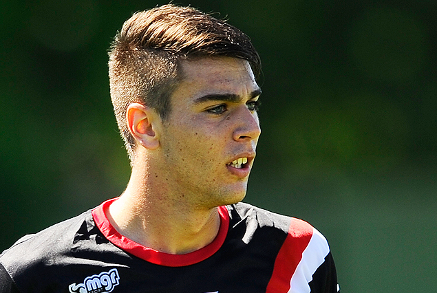 Agustín Ale se sumó este martes a los entrenamientos del darsenero.