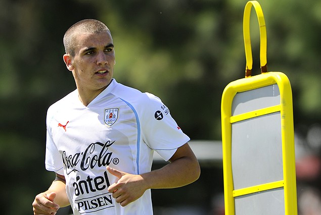 Mauro Arambarri, pieza clave en el medioocampo celeste. 