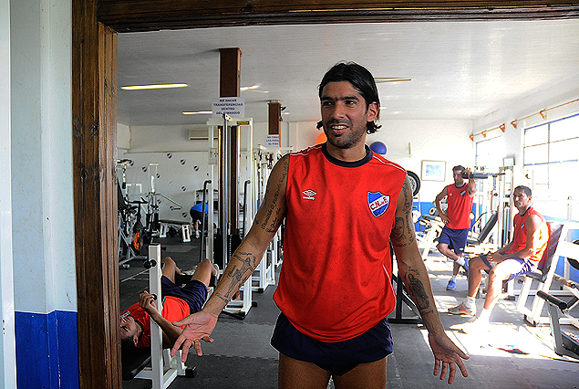 El "Loco" Abreu, la sorpresa del lunes en Los Céspedes.
