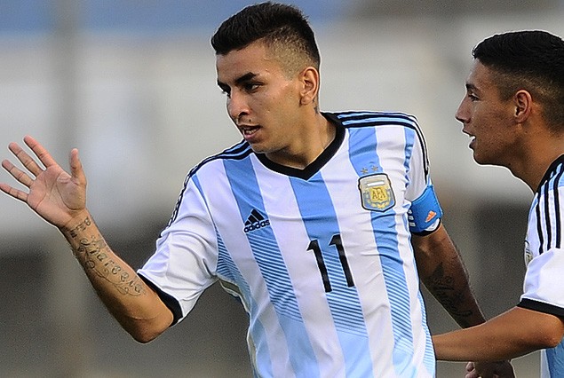 Angel Correa la figura de Argentina-Perú. 