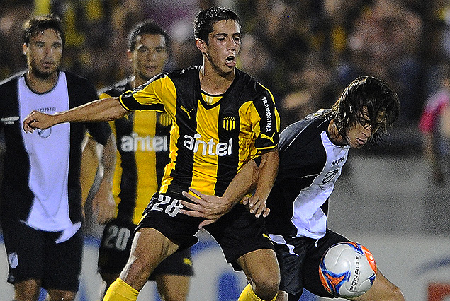 Octavio Colo inició la jugada del gol de "Tony" Pacheco en el Estadio Artigas de Paysandú.