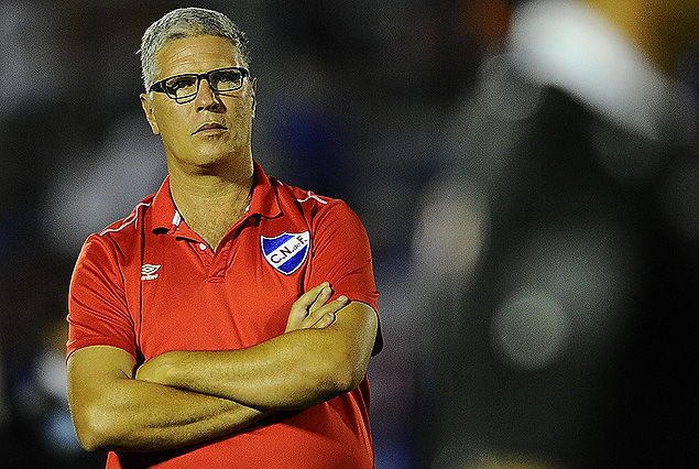 Alvaro Gutiérrez, entrenador de Nacional, habló con la serenidad de siempre y resaltó la alegría del gran presente. 