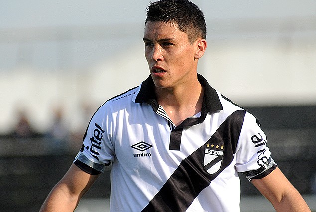 Federico Ricca, el nuevo capitán de Danubio. 