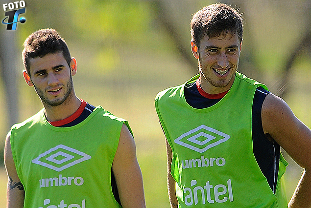 Gastón Pereiro al ataque y José Aja el miércoles en Los Céspedes por la sonrisa en la Copa.