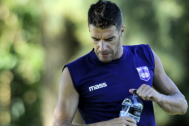 Andrés Scotti se sintió otra vez del tobillo.