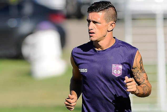 Braian Lozano, juvenil de muy buenas condiciones que viene de marcar dos goles ante Rentistas.