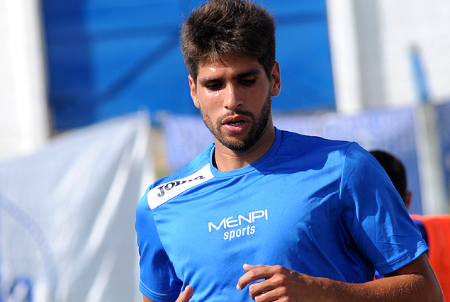 Rodrigo Cabrera en la defensa de Tacuarembó. 