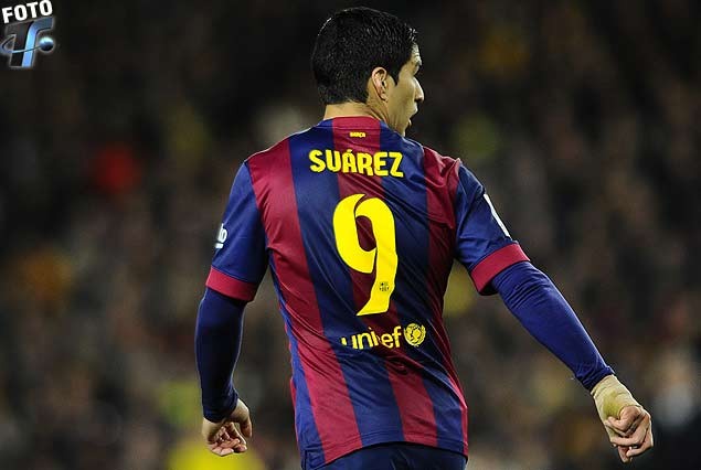 Luis Suárez anotó un gol en Estados Unidos. 
