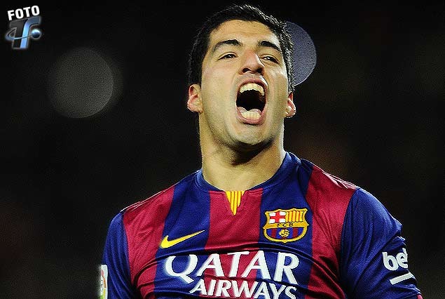 DESNIVELANTE: El grito de gol de Luis Suárez en el clásico ante Real Madrid.