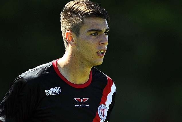 Agustín Ale regresó a los entrenamientos con River.