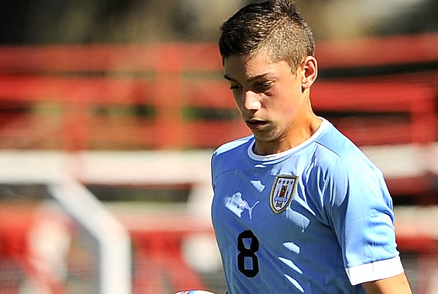 Federico Valverde, convocado a la selección uruguaya Sub 18.