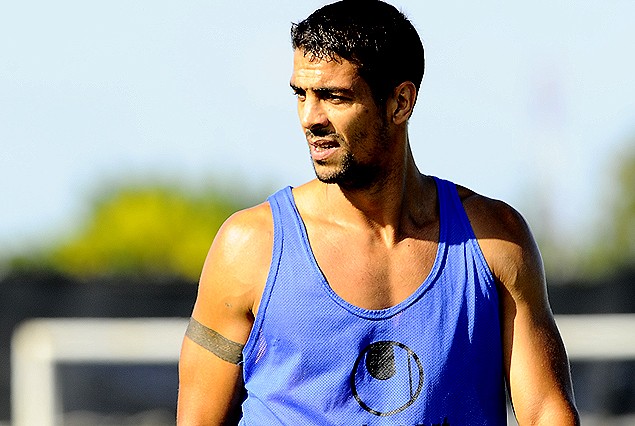 Fernando Machado entrenó con normalidad en filas de Juventud. 