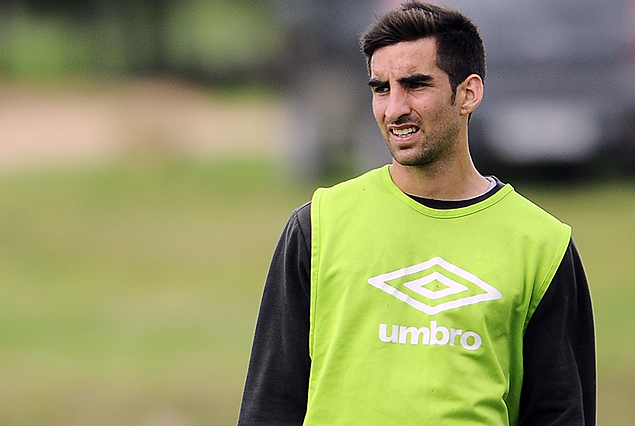 Matías Castro, con pasaporte de retorno casi seguro, el sábado ante Rentistas.