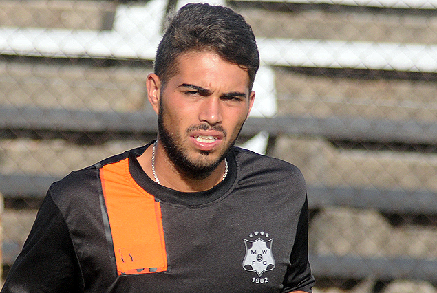 Nicolás Albarracín, uno de los tres futbolistas que serán sometidos a una ecografía.