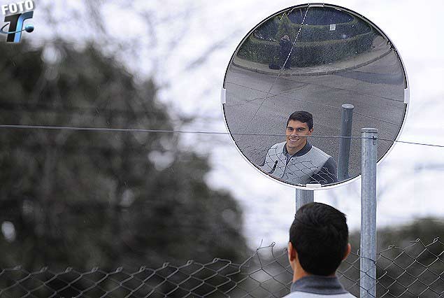 "Tengo como espejo a Diego Godín, que haya hablado bien de mi, me llena de satisfacción"