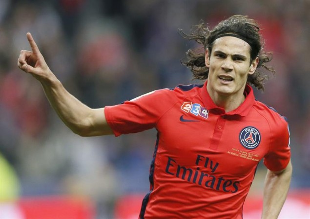 Edinson Cavani sigue marcando para PSG de Francia.