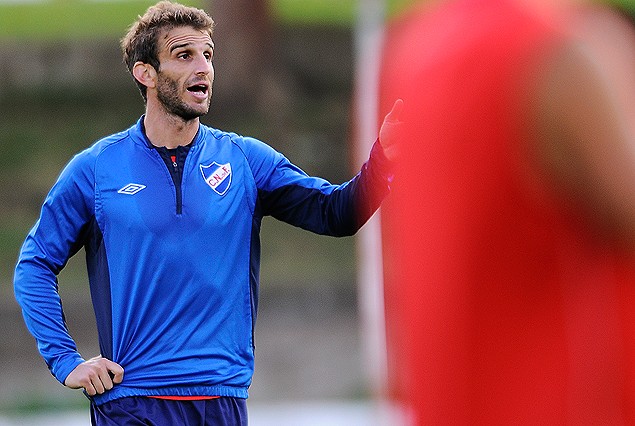 JUEGA: Iván Alonso volvió a trabajar con normalidad. 