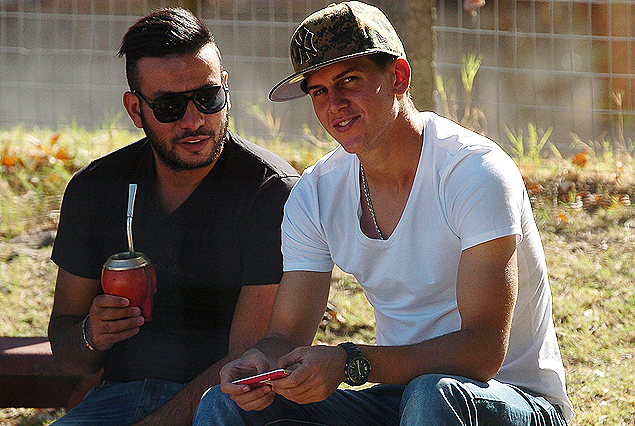 Jonathan Blanes y Leandro Rodríguez