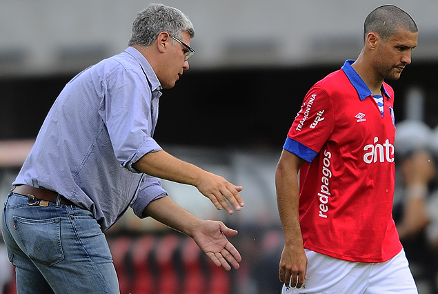 Una imagen vale más que mil palabras. La bronca de “Nacho” González, es por demás elocuente.