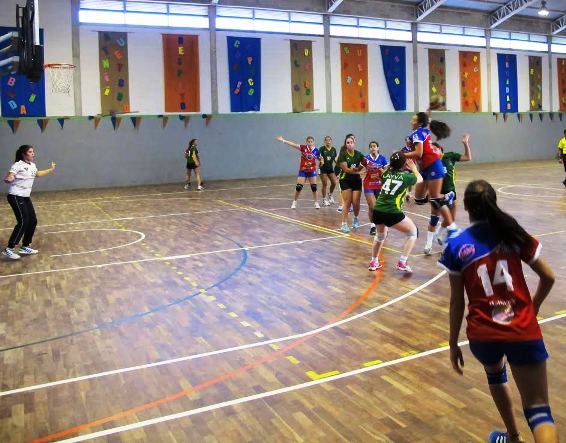 Goes - Layva en categoría juveniles, gimnasio de Plaza 12