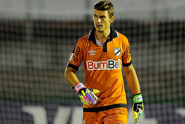 Franco Torgnascioli, en el arco de Danubio.