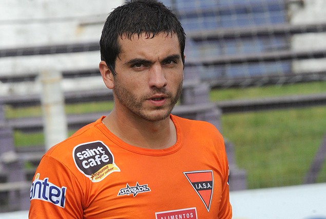 Gastón Colman, autor del segundo gol de Sud América.