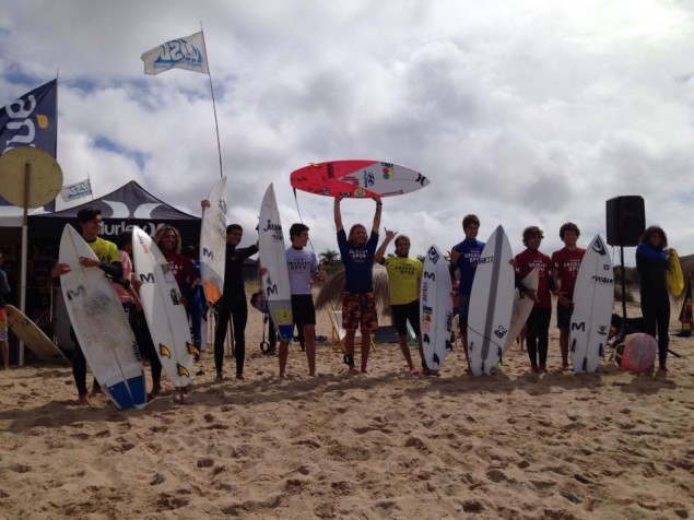 Los competidores antes de entrar al Expression Session, presentado por LA ISLA. Foto: LA ISLA