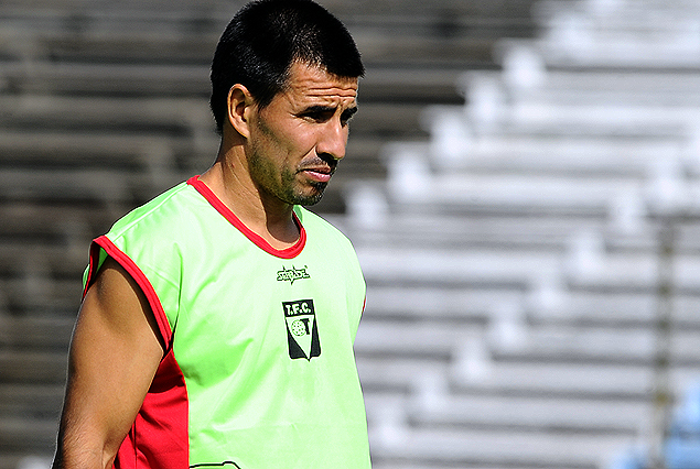 Néstor Silva, el único ausente del miércoles. 