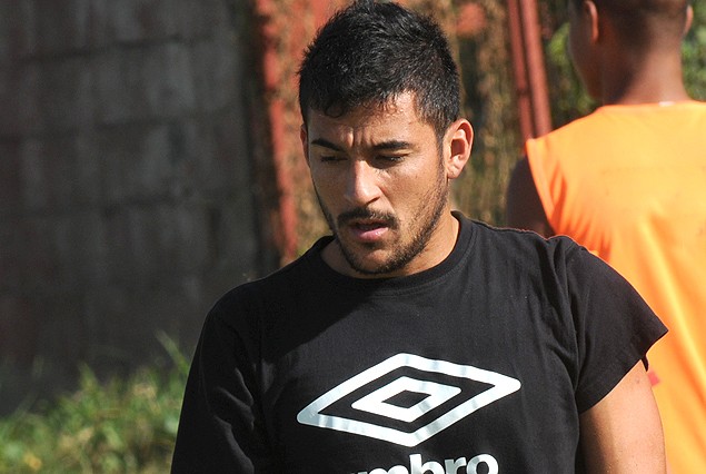 Joaquín Verges, un gol en Durazno, no pudo entrenar el lunes.