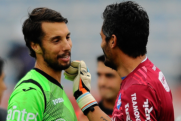 Fabián Carini y Gustavo Munúa, reencuentro de mundialistas.