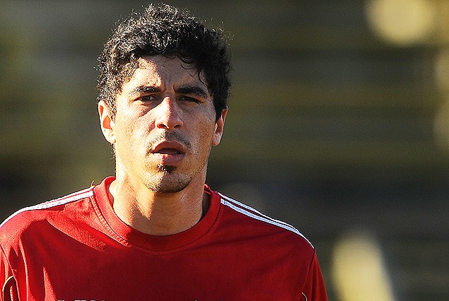 Luis Machado anotó dos goles en el entrenamiento. 