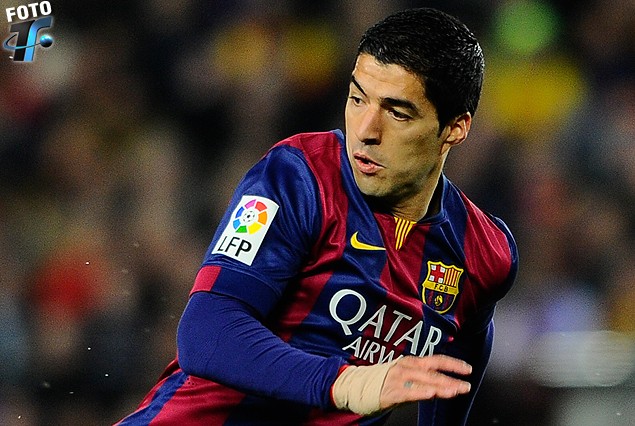 Luis Suárez anotó un gol para Barcelona.