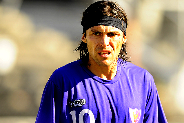 Cacique Medina, golpeado, trabajó diferenciado este lunes.