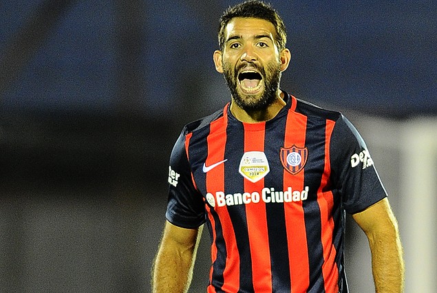 Martín Cauteruccio anotó un gol para San Lorenzo. 