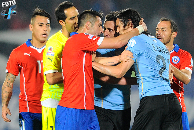 Chile pretende que se castigue a los futbolistas uruguayos.