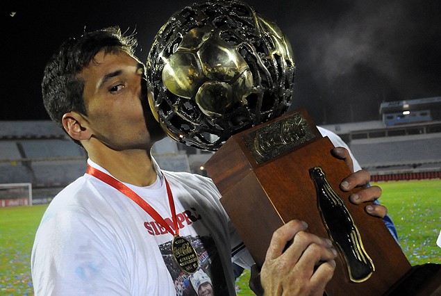 BICAMPEON: Gonzalo Porras fue campeón Uruguayo con Danubio y Nacional en los dos últimos años. 