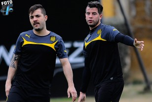 El brasileño Diogo y Gianni Rodríguez trabajaron aparte.