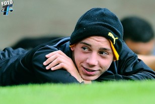 "Diego Forlán es mi referente", confesó el juvenil Federico Valverde.