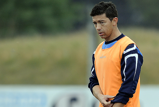 Alvaro Mello entrena en el verdinegro.