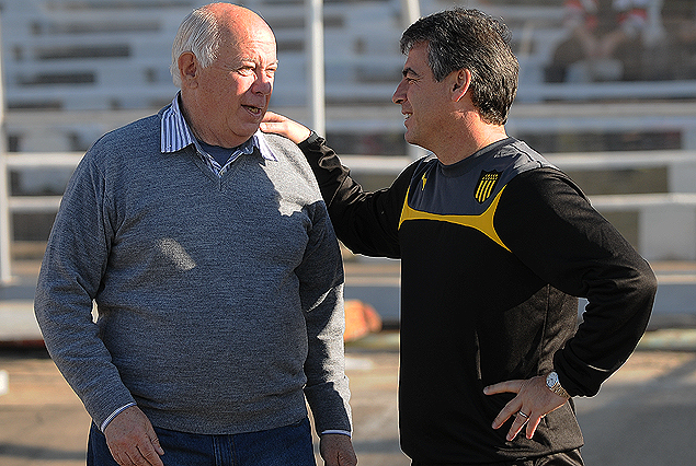 Los riverenses Carlos Wallace y Pablo Bengoechea, profesor y alumno.