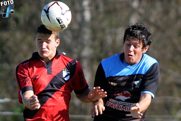 Pasaje del partido entre Danubio y Cerro en 5ta División. 