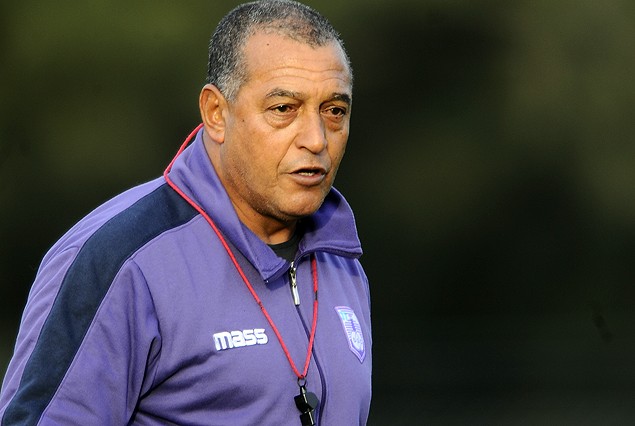 Juan Tejera con gripe, no pudo asistir al entrenamiento vespertino del lunes.