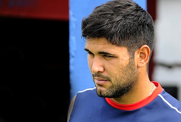 Nicolás Olivera, zaguero ex Nacional, entrenó en Cerro.