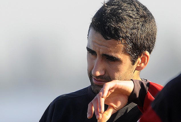 Sebastián Sellanes, fue infiltrado el lunes, para ver si puede hacer fútbol en la semana.