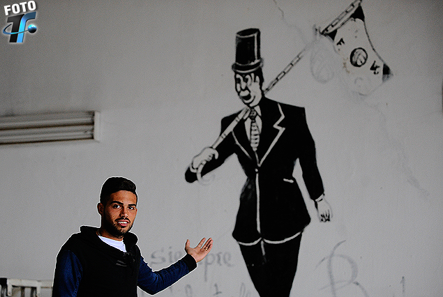 Nicolás Albarracin en el Parque Viera. Jugará en Peñarol.