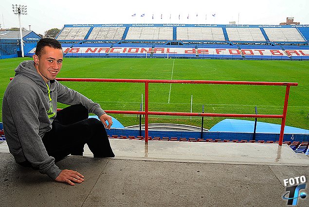 Rodrigo Amaral y una postal auténtica tricolor en el Gran Parque Central.