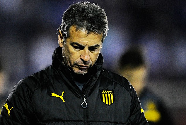Pablo Bengoechea, DT Peñarol. 