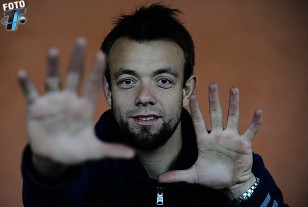 El arquero pronto para el gran desafío del domingo.