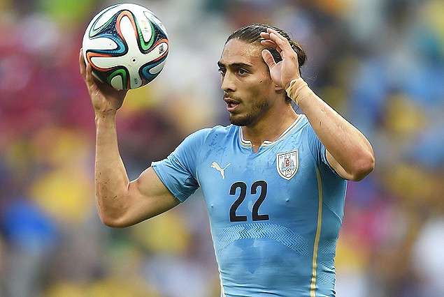 Martín Cáceres retorna a la selección uruguaya.