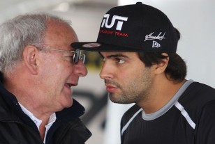 Mauricio Lambiris el viernes en Olavarría.